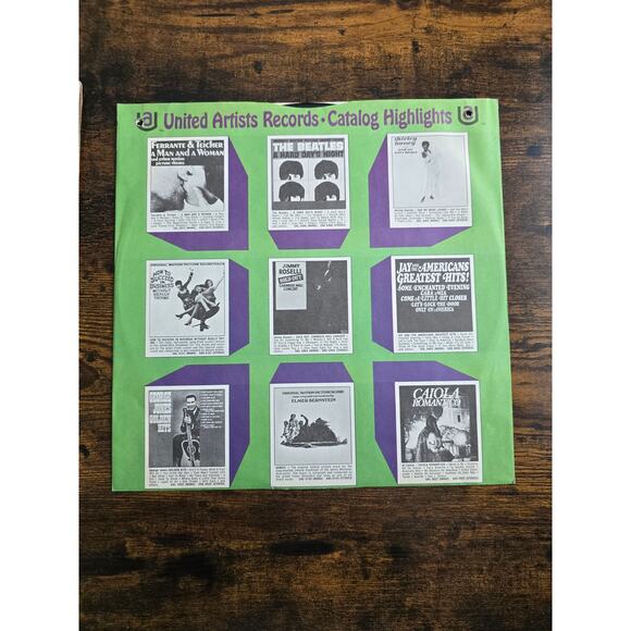 A Man and A Woman Francis Lal United Artists UAS 5147 Winner 1966 Cannes Film - Picture 3 of 7